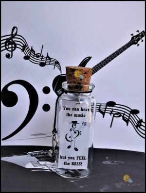 you can hear the music but you feel the bass