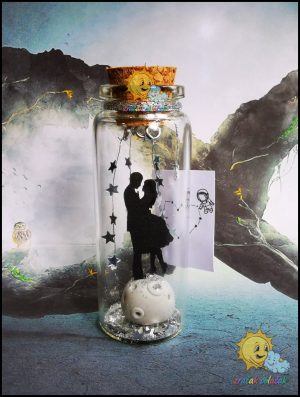 to the moon and never back